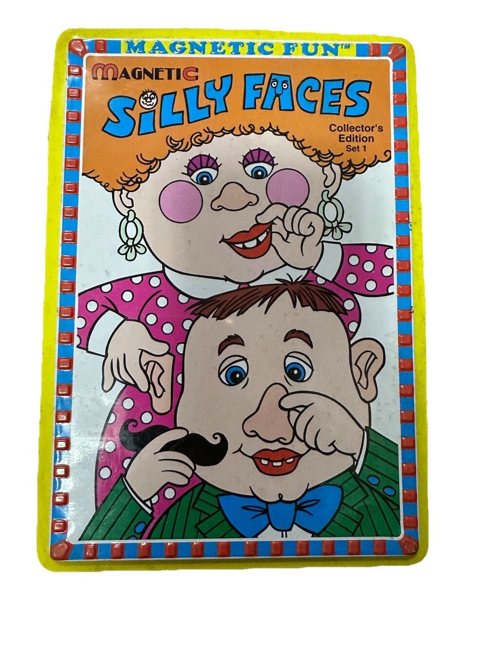 MAGNETIC FUN Silly Faces Vintage Rare Collectors Addition Set 1